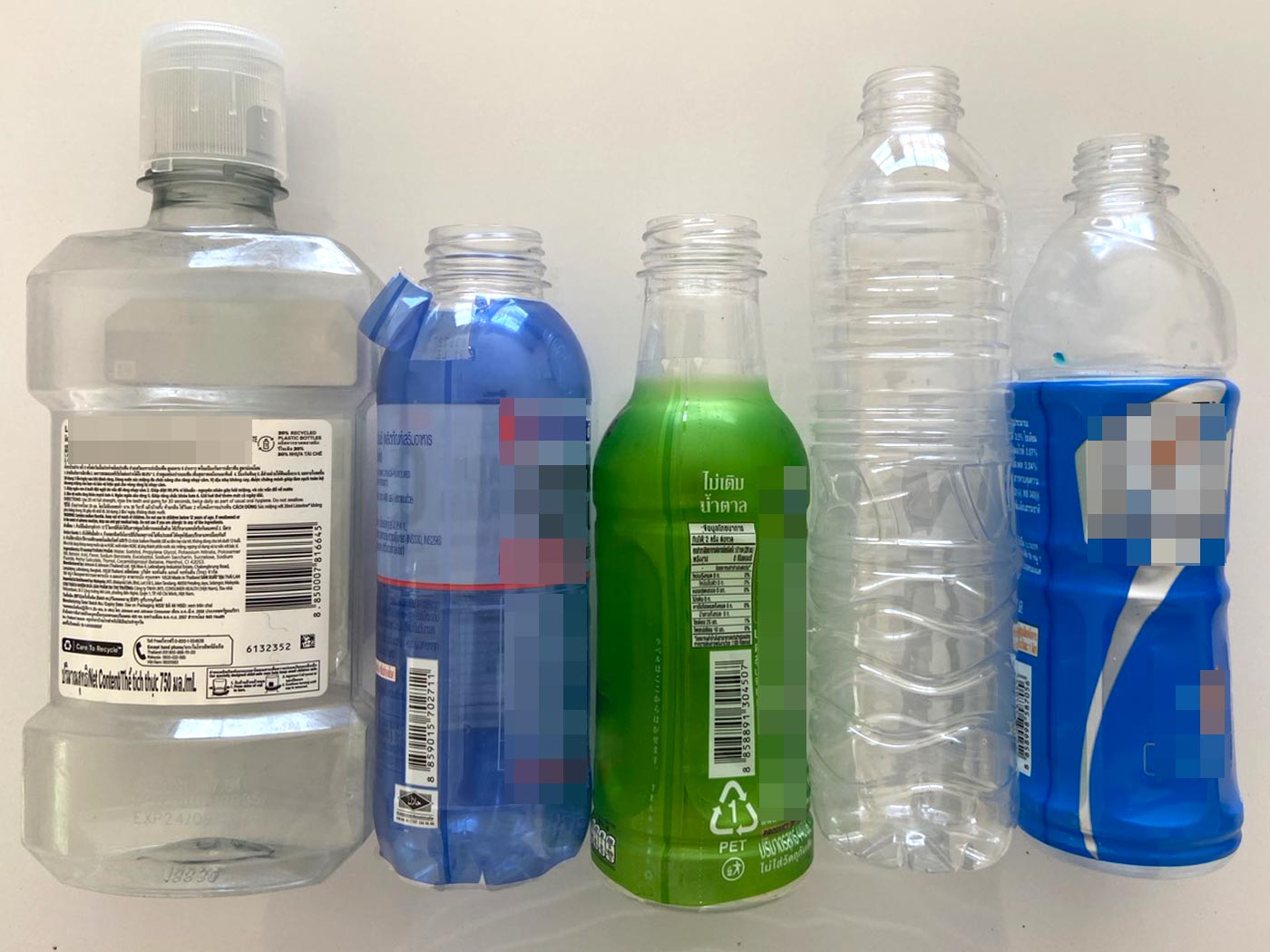 PET Bottles (clear)